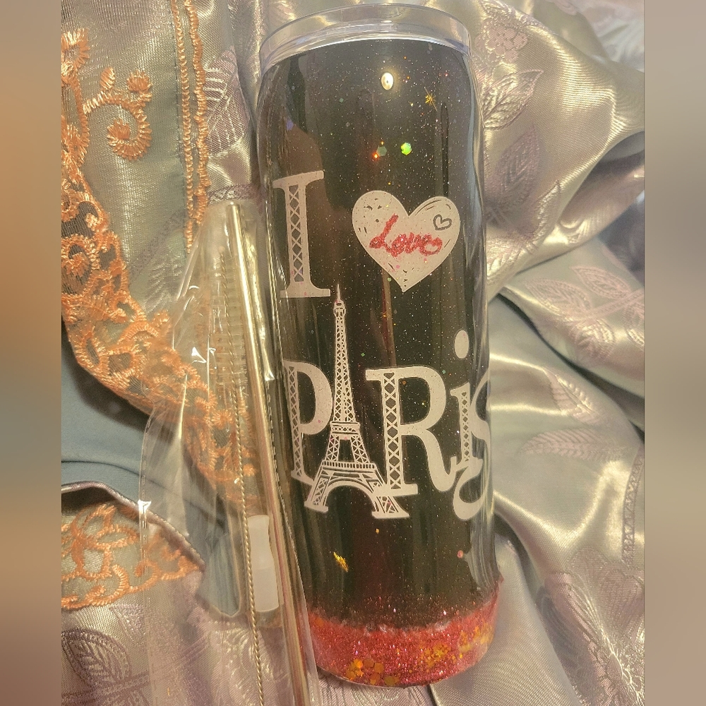 Custom Paris Tumbler!!